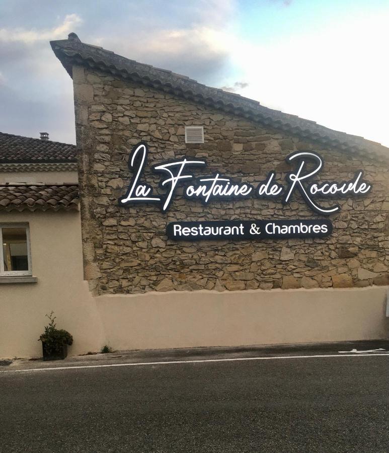 La Fontaine De Rocoule Hotel Rochefort-en-Valdaine Bagian luar foto